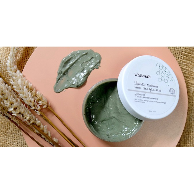 ✨ AKU MURAH ✨ Whitelab Mugwort Pore Clarifying Mask ORIGINAL // Masker Wajah