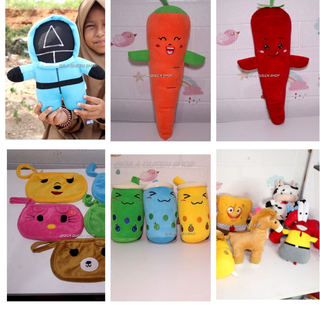 BONEKA PAKET 50RB dapat 4