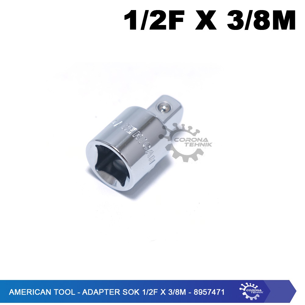 American Tool - Adapter Sok 1/2F x 3/8M  - 8957471