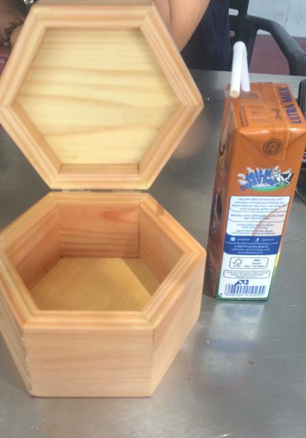 Kotak Cincin Kayu Jati Belanda
