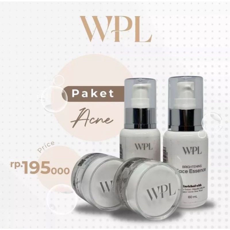 COD ✅ SIAP DIKIRIM✅ PAKET SKINCARE ACNE BRIGHTENING WPL BEAUTY BY WINNY PUTRI LUBIS