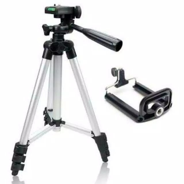 Tripod Hp Kamera 1 Meter + Tripot Mini Holder U / Camera DSLR Digital / Action Camera