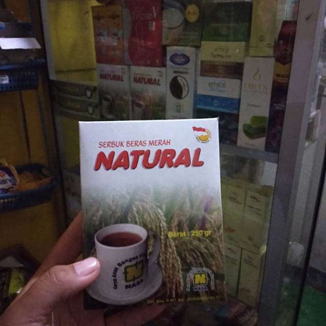 

Natural Serbuk Beras Merah