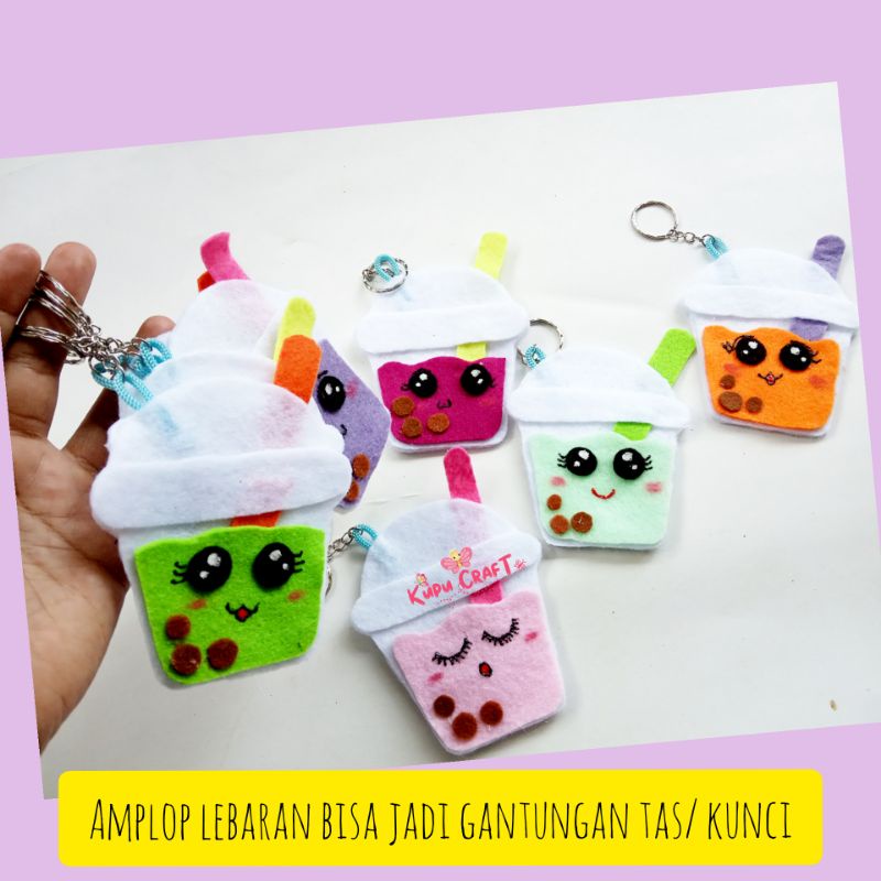 

amplop lebaran murah/amplop angpao/ amplop flanel/ boba/ gantungan tas/kunci