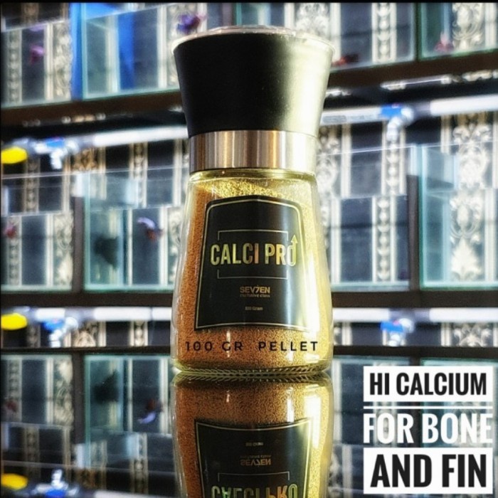 Calci Pro - Pelet Premium Dengan Kalsium 100Gram