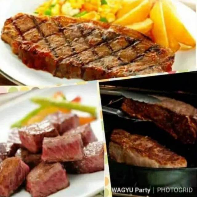 

Wagyu Meltique Prime Mess Batik Tenderloin Sirloin Potongan Acak