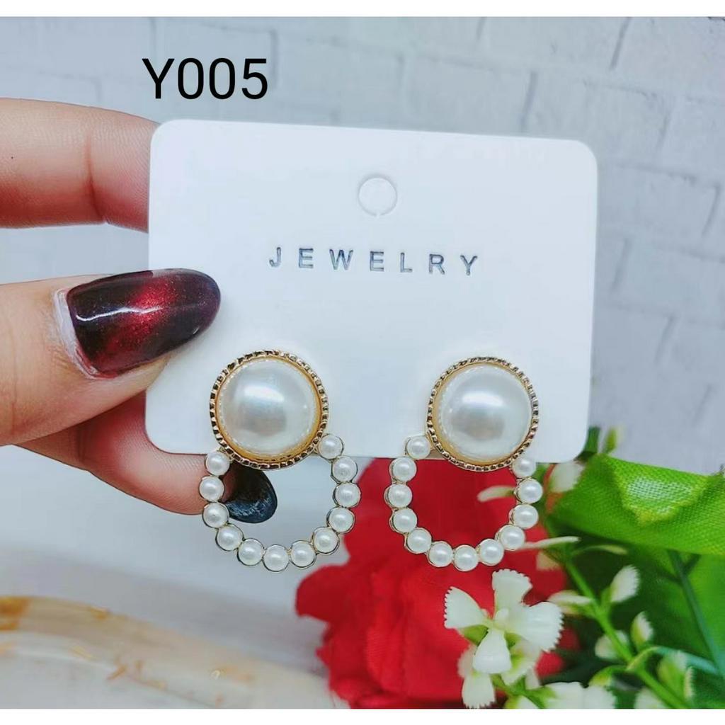 Anting Permata Cantik Perhiasan Fashion Y002 Y005