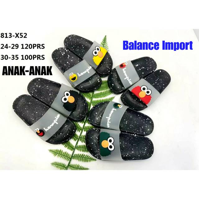 Sandal Anak Import motif ELMO 813-Balance