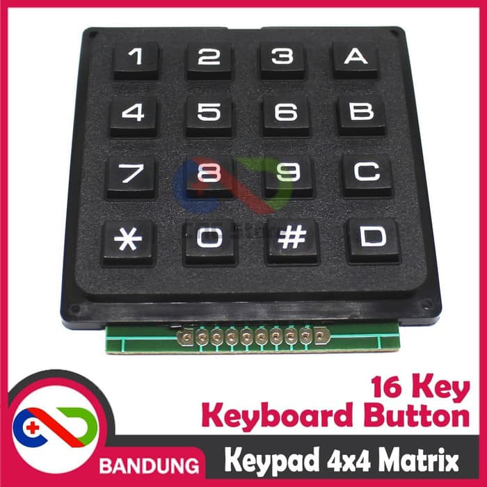 KEYPAD 4X4 MATRIX ARRAY 16 KEY KEYBOARD HARD KEYPAD MATRIX NUMERIC 10P