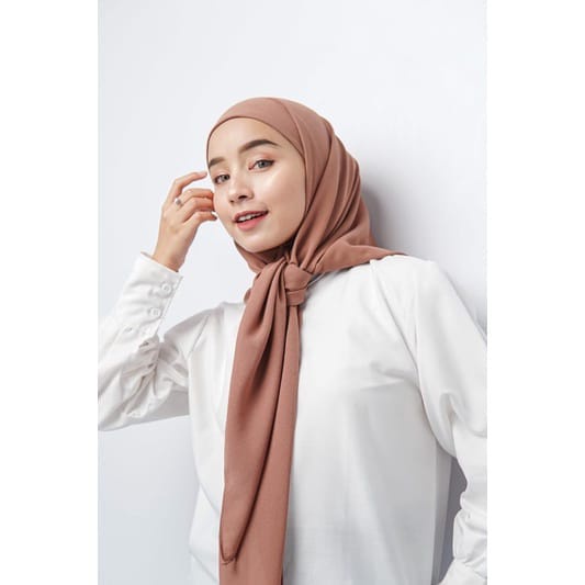 SEGI EMPAT FUJI INSTAN PLUS INNER 2in1 CERUTY BABYDOLL / Hijab Instan Segi Empat + Inner