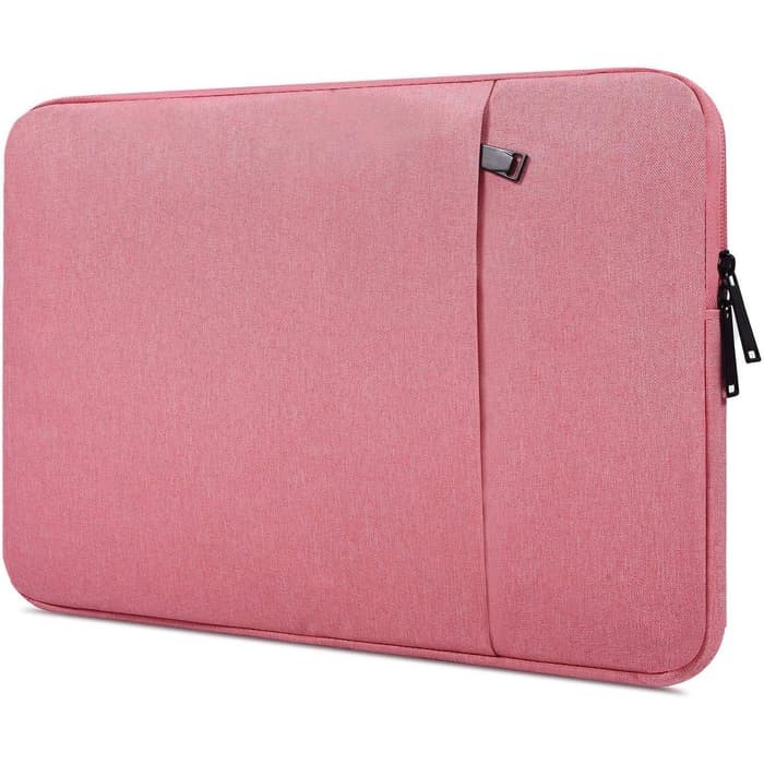 Tas Laptop Softcase Macbook Waterproof Nylon 11 12 inch - Pink