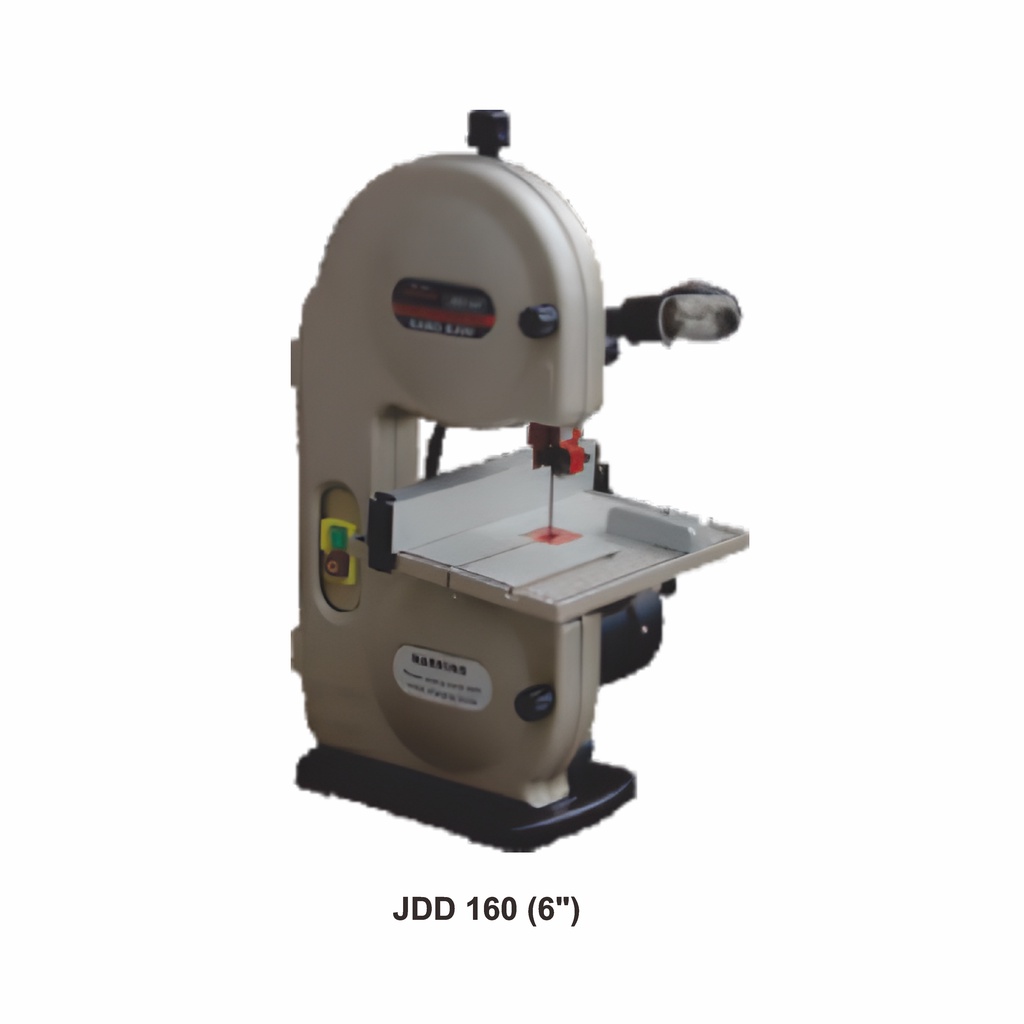 Mesin Band Saw 6 inch with lamp JDD160 WIPRO / Gergaji Potong Duduk Bandsaw 6&quot; WIPRO JDD 160 - Mesin Gergaji Pita Sabuk 6 inch WIPRO JDD160