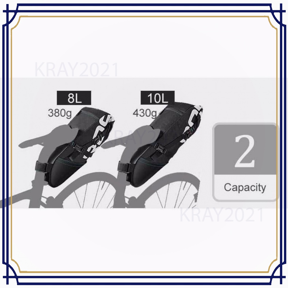 Tas Sadel Sepeda Bicycle Waterproof Bag - 131414-A