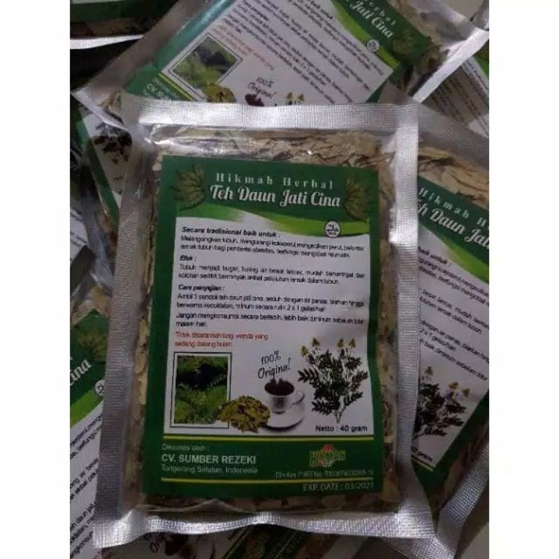 

Teh jati cina/ teh diet/teh herbal