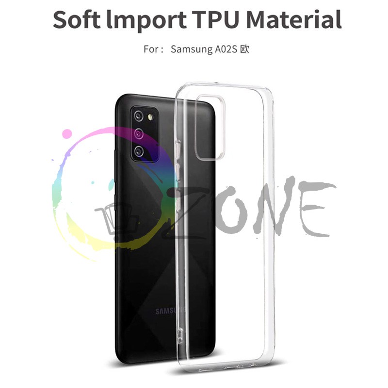 SOFTCASE TRANSPARAN SAMSUNG A02S A025F - A03S A037F PREMIUM CLEAR SOFT CASE