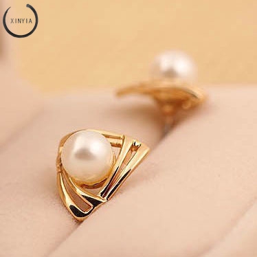 [Bayar Di Tempat] Mutiara Korea Pendant Stud Earrings Anting J909