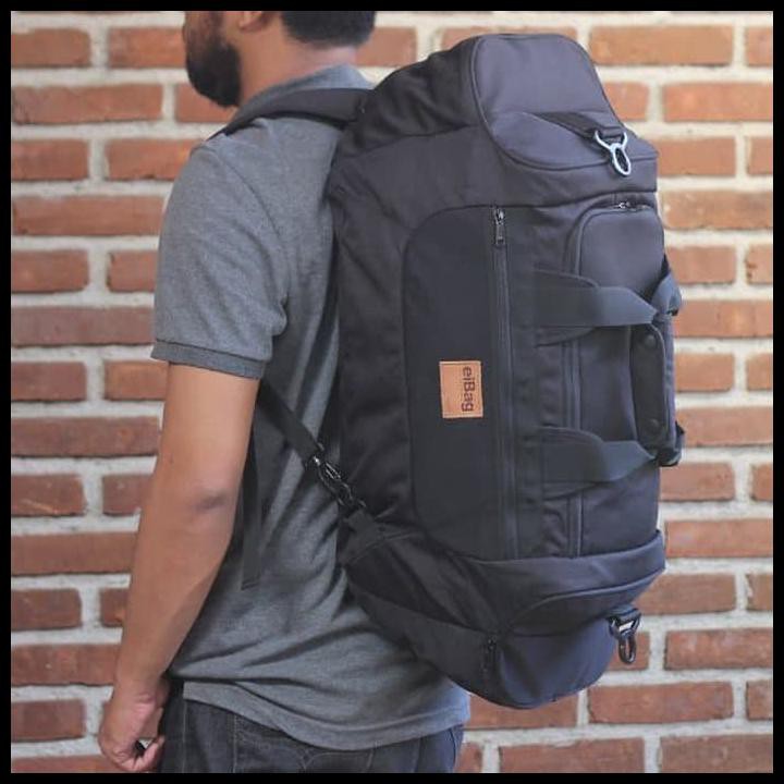 EKSKLUSIF TAS TRAVEL | TAS BACKPACKER EIBAG 609 - HITAM 