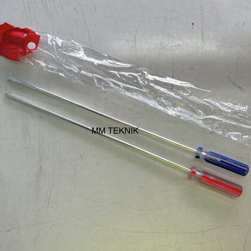 Obeng 12" 2Pcs SET Plus Minus Obeng Panjang 12 Inch