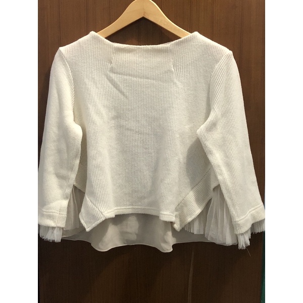 THRIFT/PRELOVED BLOUSE RAJUT LIDI KOREAN LOOK BRANDED