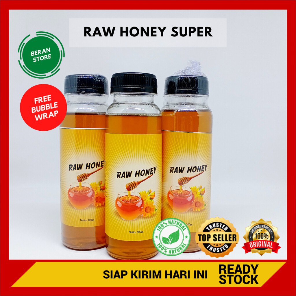 

BEST SELLER Madu Murni Super Premiun Asli Raw Honey Sweet Honey Madu Lokal Nusantara 300g