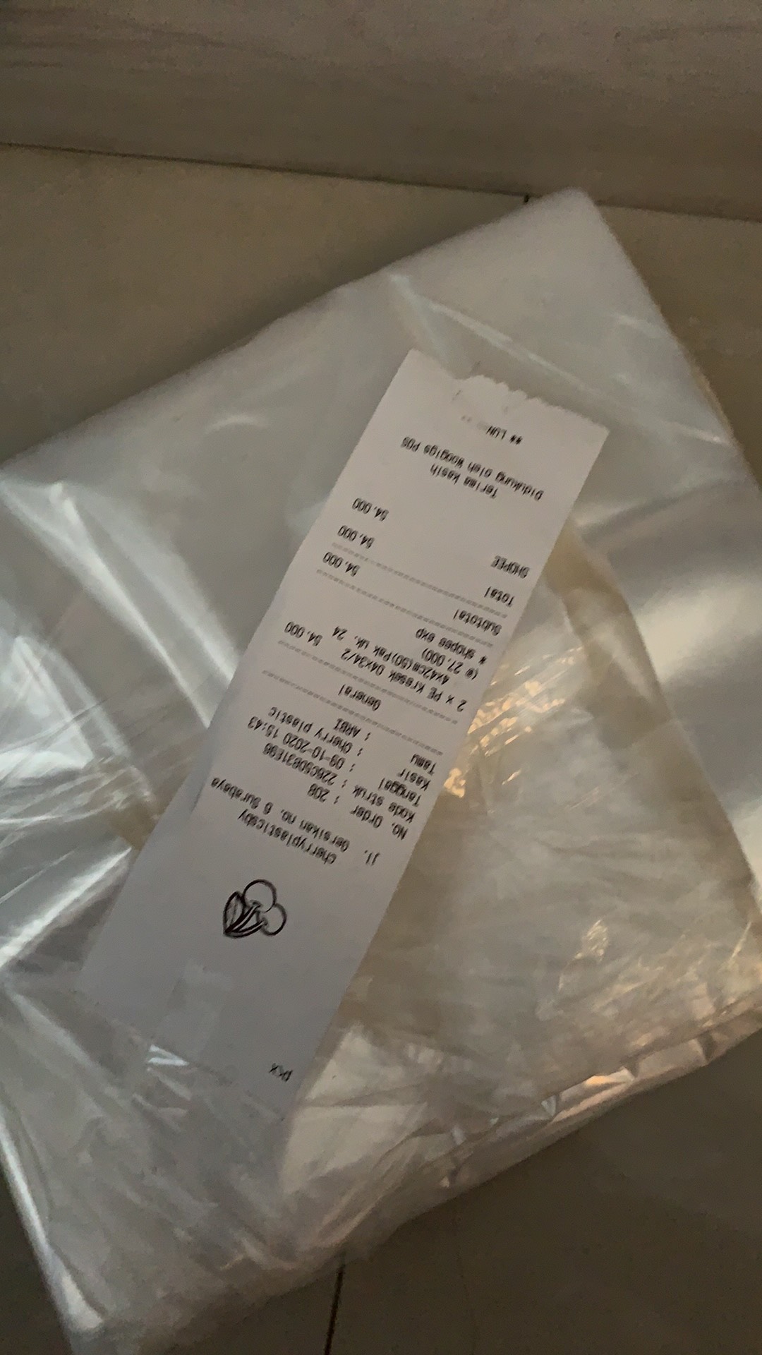 Kantong Plastik Pe Kresek Uk 24 Bening Transparan Tebal<br /><br />1pack Isi 50pcs