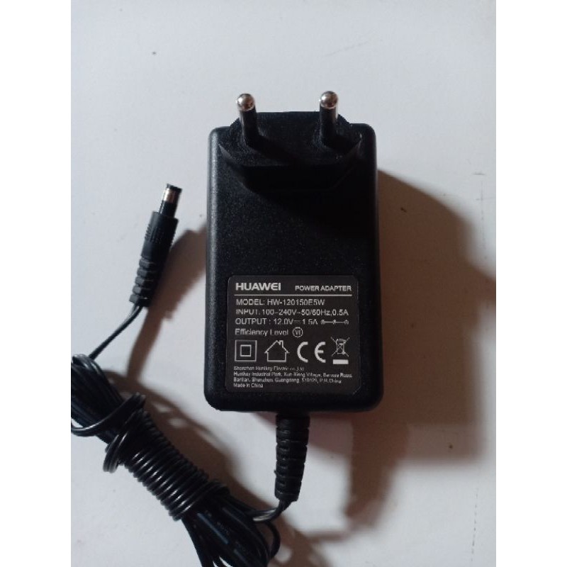 adaptor 12v 1,5a huawei