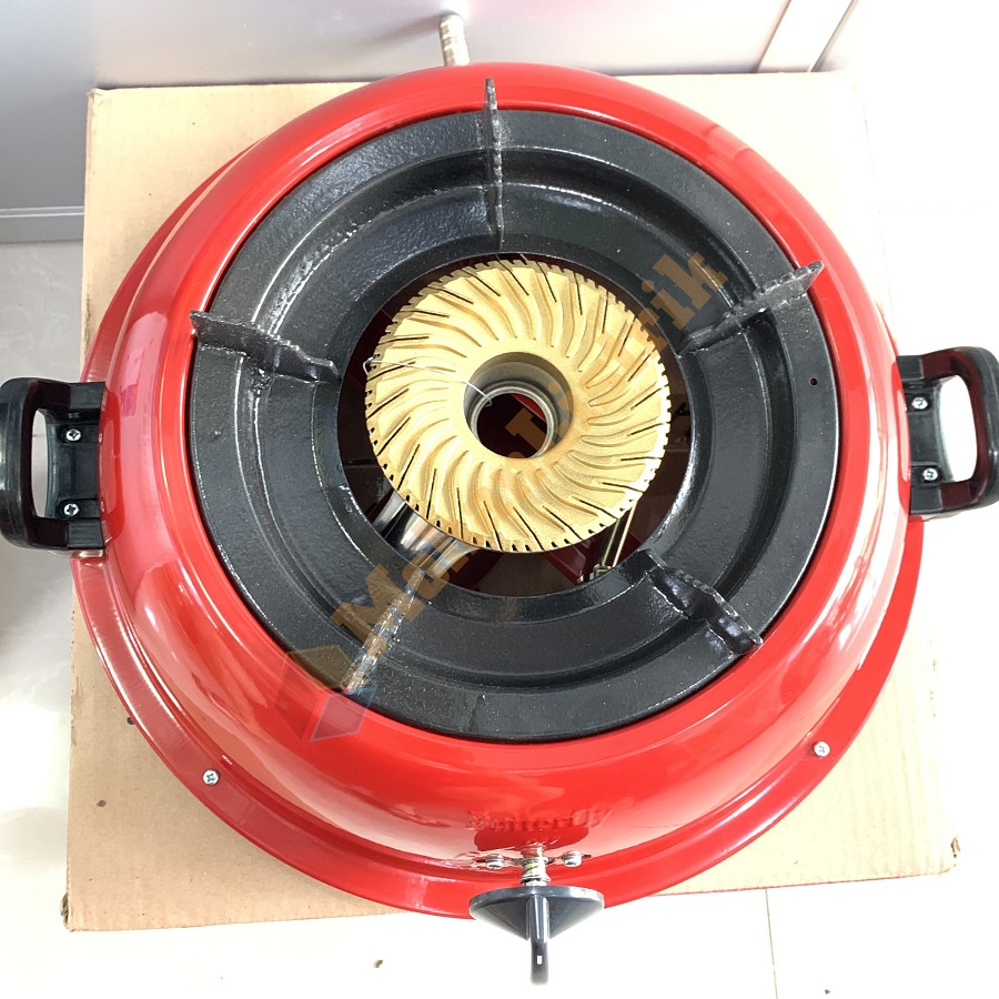 Kompor Gas Butterfly 328c 1 Tungku Tornado Kompor LPG Bulat Merah