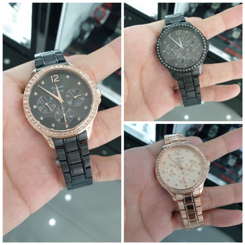 Jam Tangan Wanita Alexandre Christie 2768 2768 Original