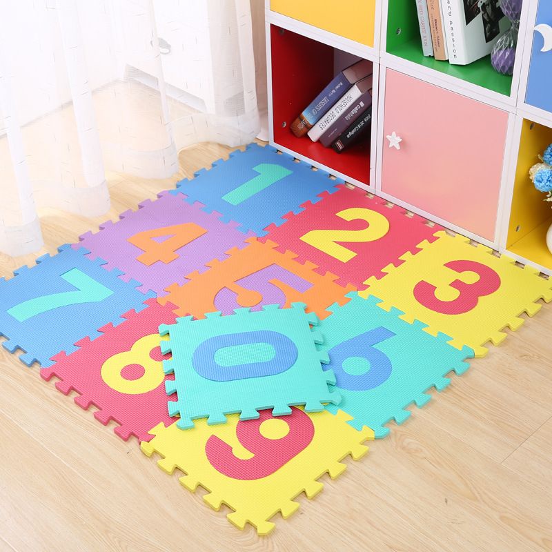 Mainan Anak Puzzle Mat Eva mat 30x30 Alas Lantai Puzzle Lantai Puzzle Tebal Isi 9