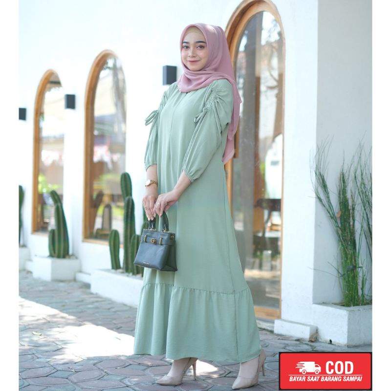 PRAYA.CLO - Bilqis Dress Crinkle Airflow