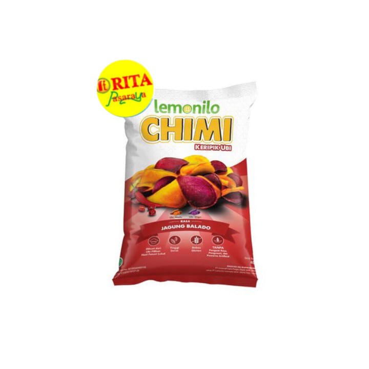 

Lemonia Chimi Keripik Ubi Jagung Balado 40gr