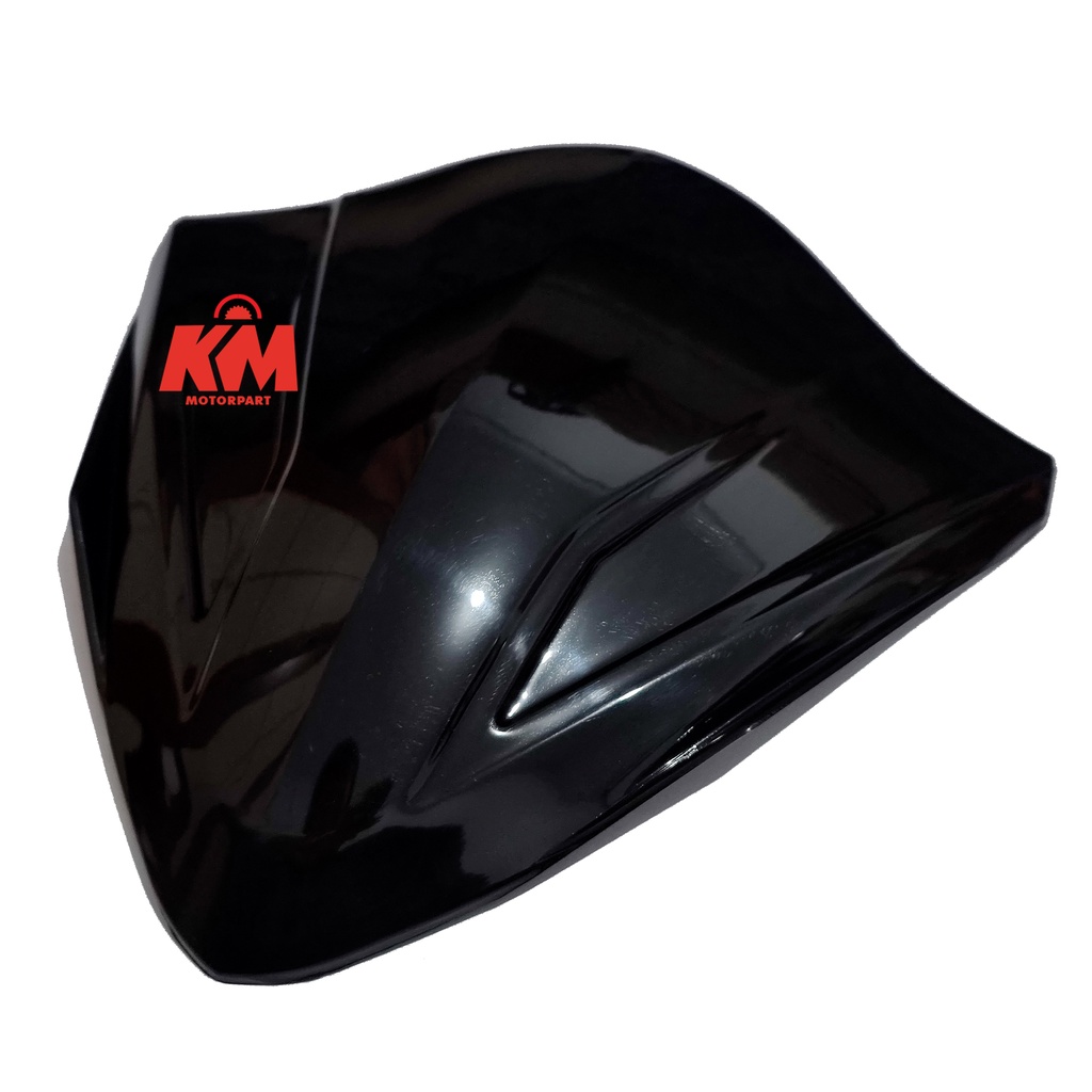 Visor Beat ESP 2016 - 2019 New Windshield Honda Beat Hitam Pekat Black