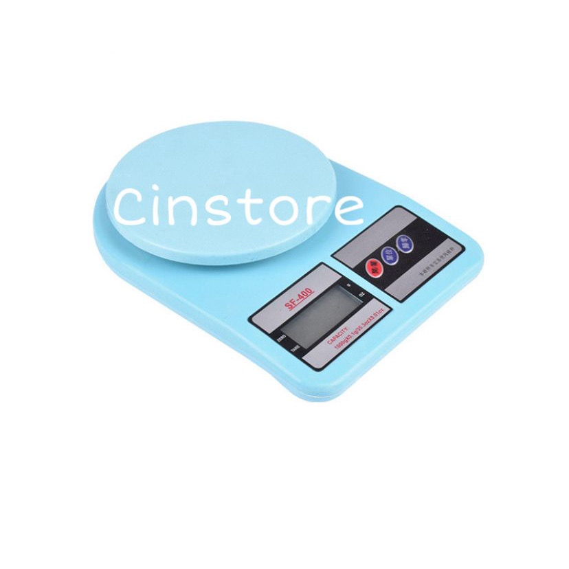 CINSTORE Timbangan Dapur Kue Digital Warna Electronic Kitchen Scale timbangan SF400 timbanganmangkok