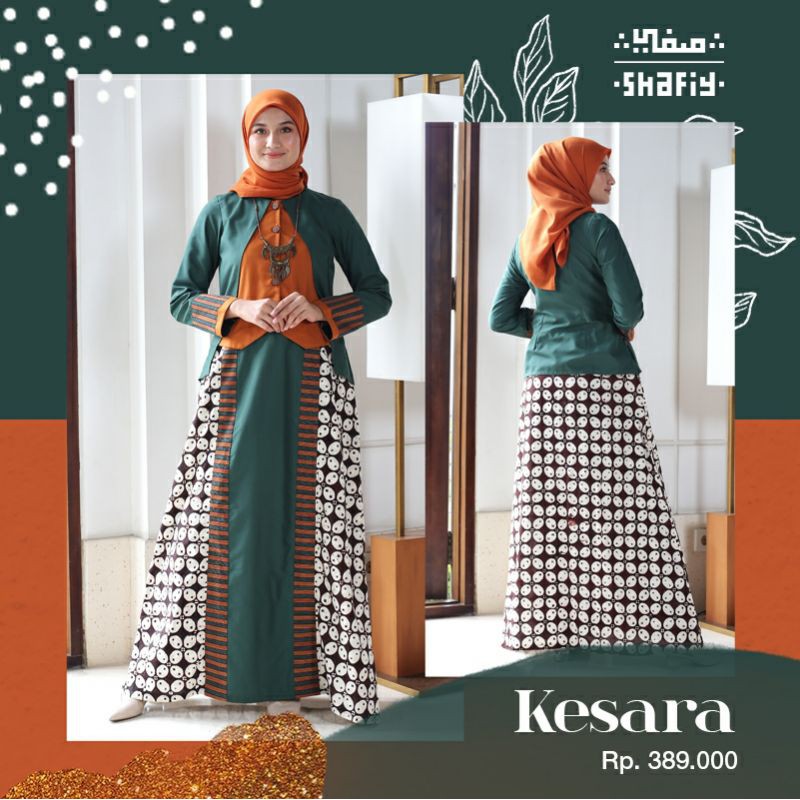 Gamis Etnik Batik Shafiy GBL Kesara