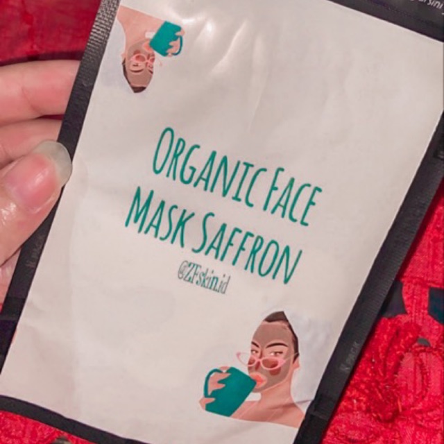 @ZFskin.id Face Mask Saffron