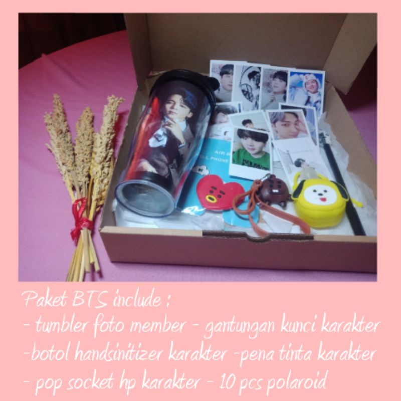 

GIFT BOX / HAMPERS HADIAH BTS