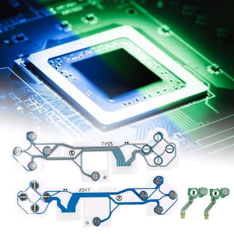 Keypad Controller Keyboard Kabel Flex Film Konduktif btsg Papan Sirkuit JCD