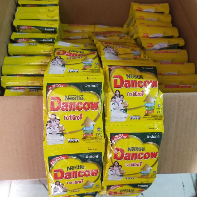 

DANCOW SACHET SUSU BUBUK NESTLE FORTIGRO 1 RENTENG