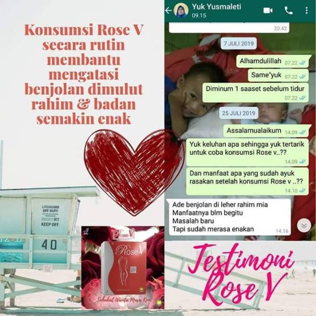 Rose V Perawatan Wanita Rose V Nasa 15 Saset