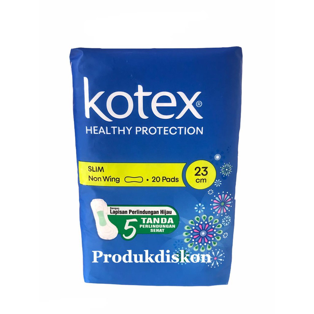 Kotex Healthy Protection Slim Non Wing 20 Pads - Pembalut