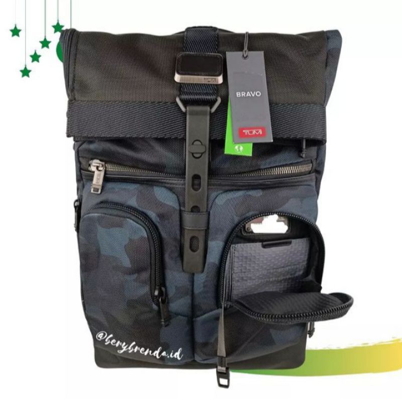 TUMI Alpha Bravo Lance Backpack BERYBRENDA Tas Ransel Pria Cowok Laptop 14 15 Inchi