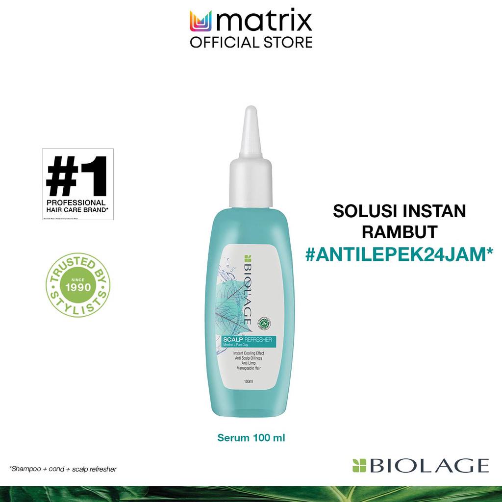 MATRIX Biolage Scalppure Scalp Refresher Hair Serum - Serum Perawatan Pelembab Pelembut Kulit Kepala Berminyak Gatal Rambut Ketombe