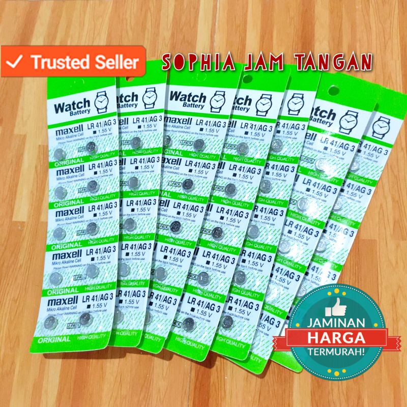 Baterai lr41 , sr 41, ag3 , baterei coin , baterei mainan anak , baterei lampu , baterei led , 192 , 92a , lr736 , ag3