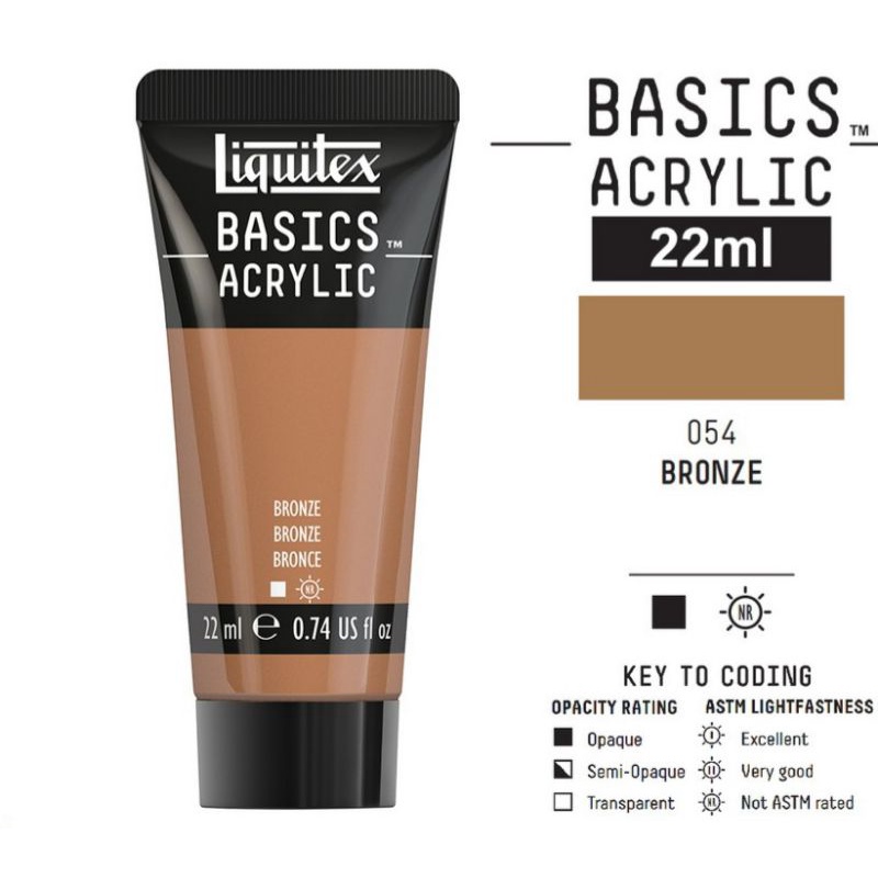 

LIQUITEX BASICS ACRYLIC 22 ML BRONZE