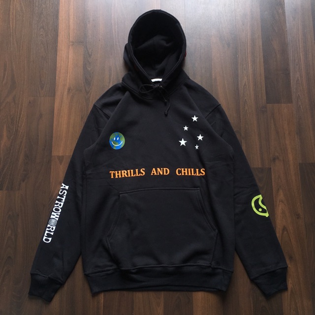 astroworld thrills and chills hoodie