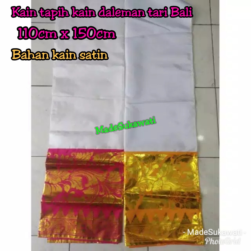 Kain Tapih daleman tari bali satin