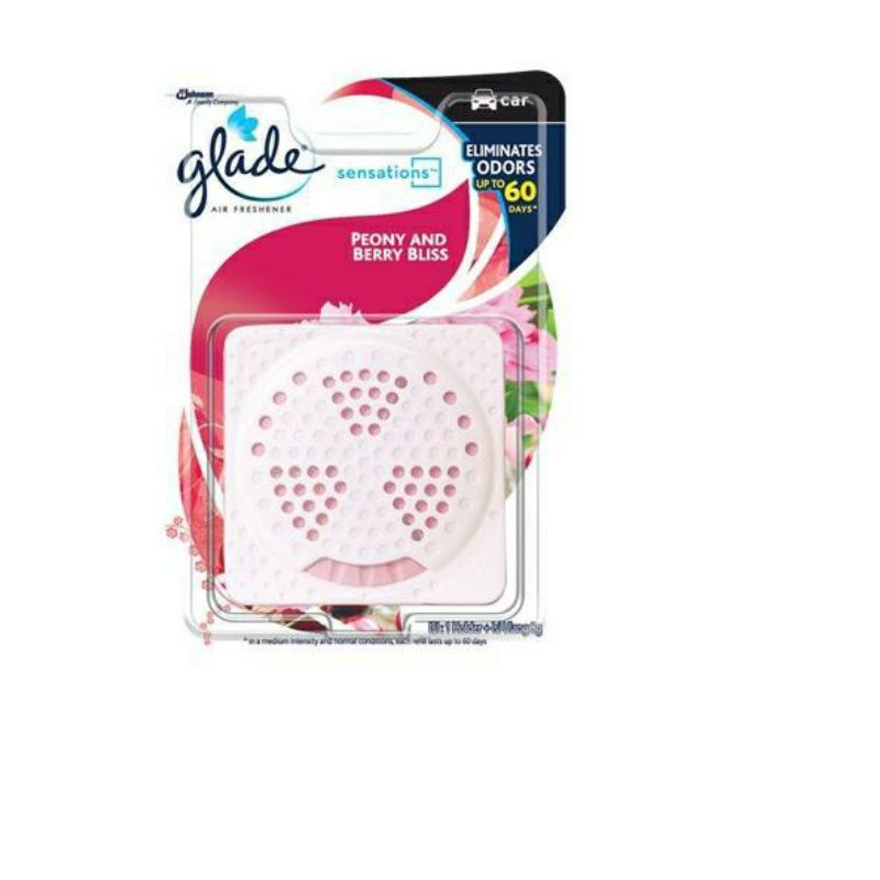 Glade Sensations Air Freshener Parfum Reguler 8Gr (Peony And Berry Bliss)