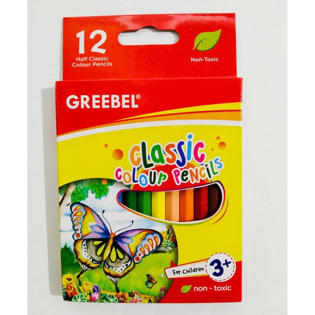 

Greebel 12 Classic Colour Pencils (Pdk)