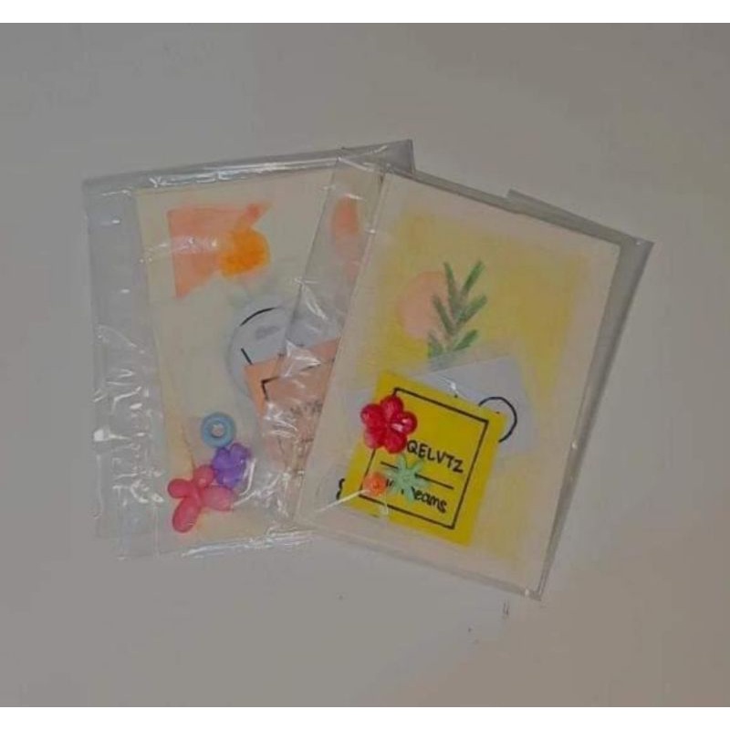 

aesthetic cute packet | 1 set of paintings, stickers | paket lucu, lukisan dan stiker