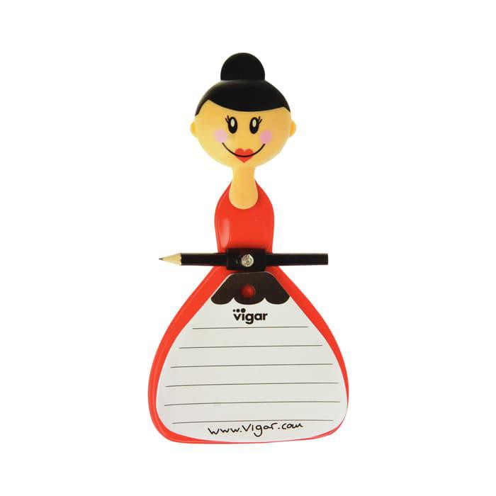 

NOTES DENGAN PULPEN JULIA NOTEBOOK WITH SUCTION PAD RED ORIGINAL